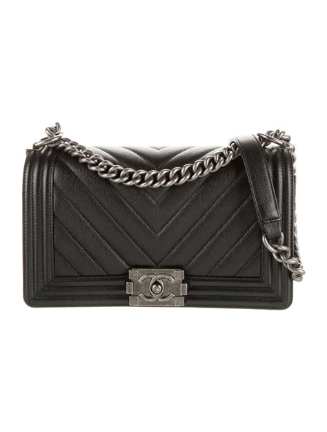 chanel chevron bag boy|chanel boyfriend bag.